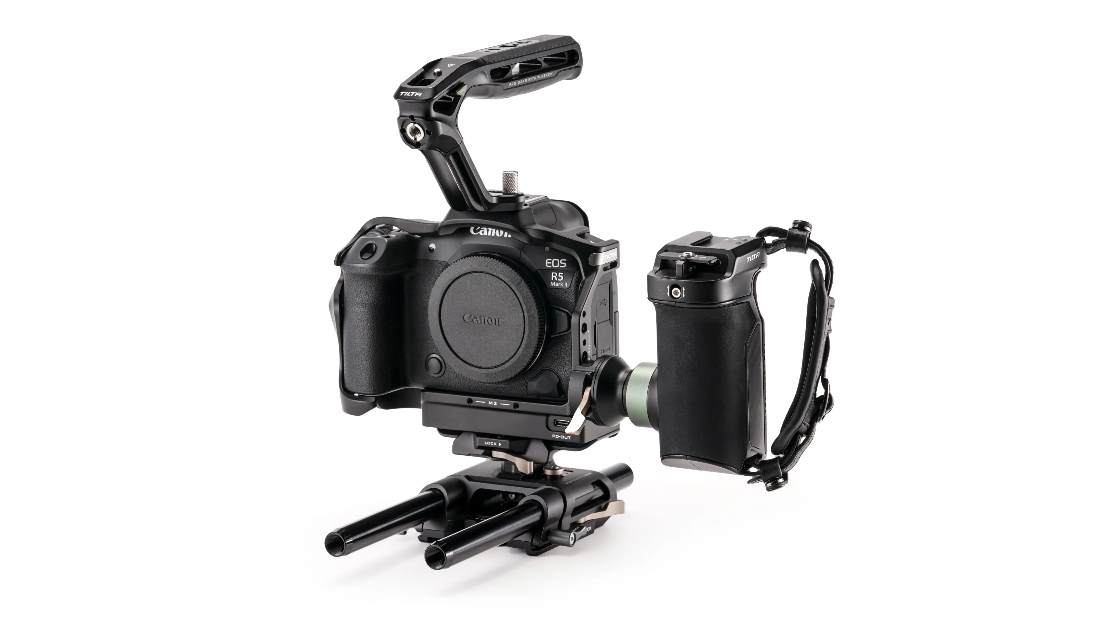 Tilta Camera Cage with Cooling System for Canon R5 Mark II Advanced Kit - Black - 2