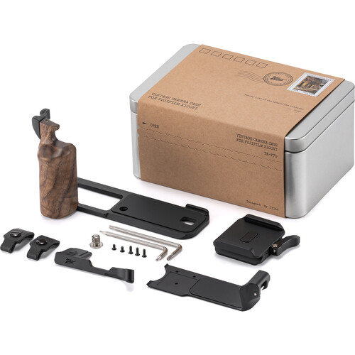 Tilta Vintage Camera Cage for Fujifilm X100VI Travel Kit - Black - 4