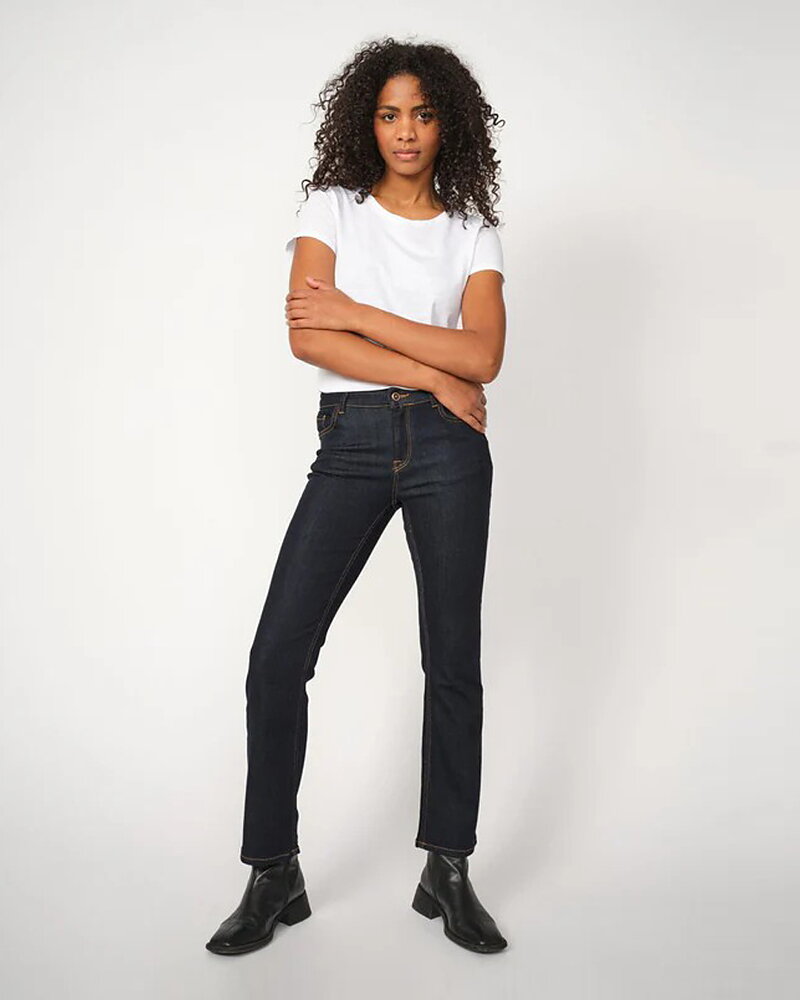 Jeans Ashley deluxe mörk denim
