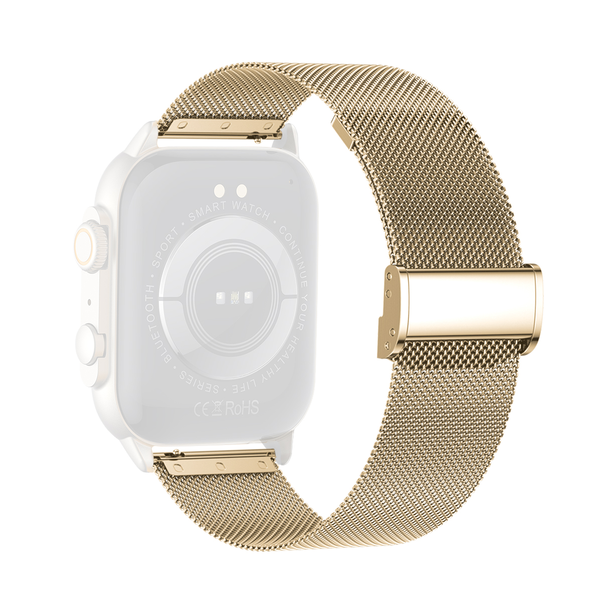 Philippe Palmer Mesh Strap Gold LP27 AMOLED