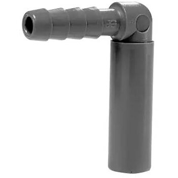 John Guest Elbow 3/8" stem - 8 mm barb