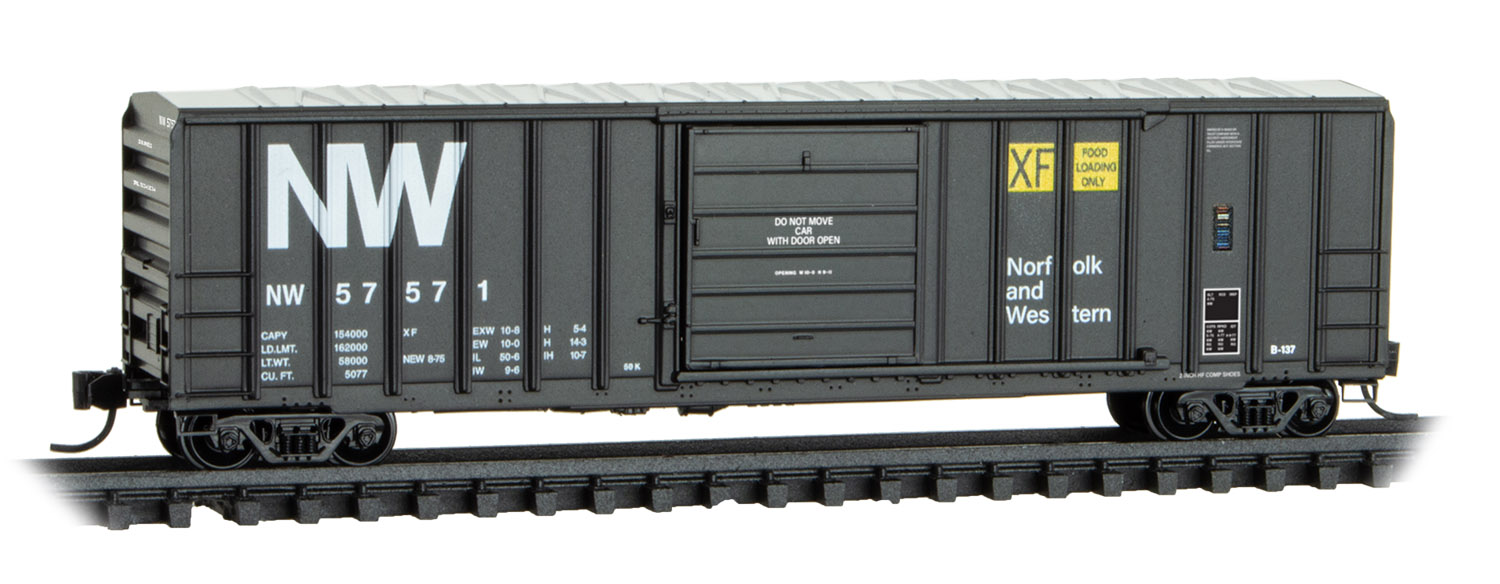 Boxcar 50' w plug door NW #57571