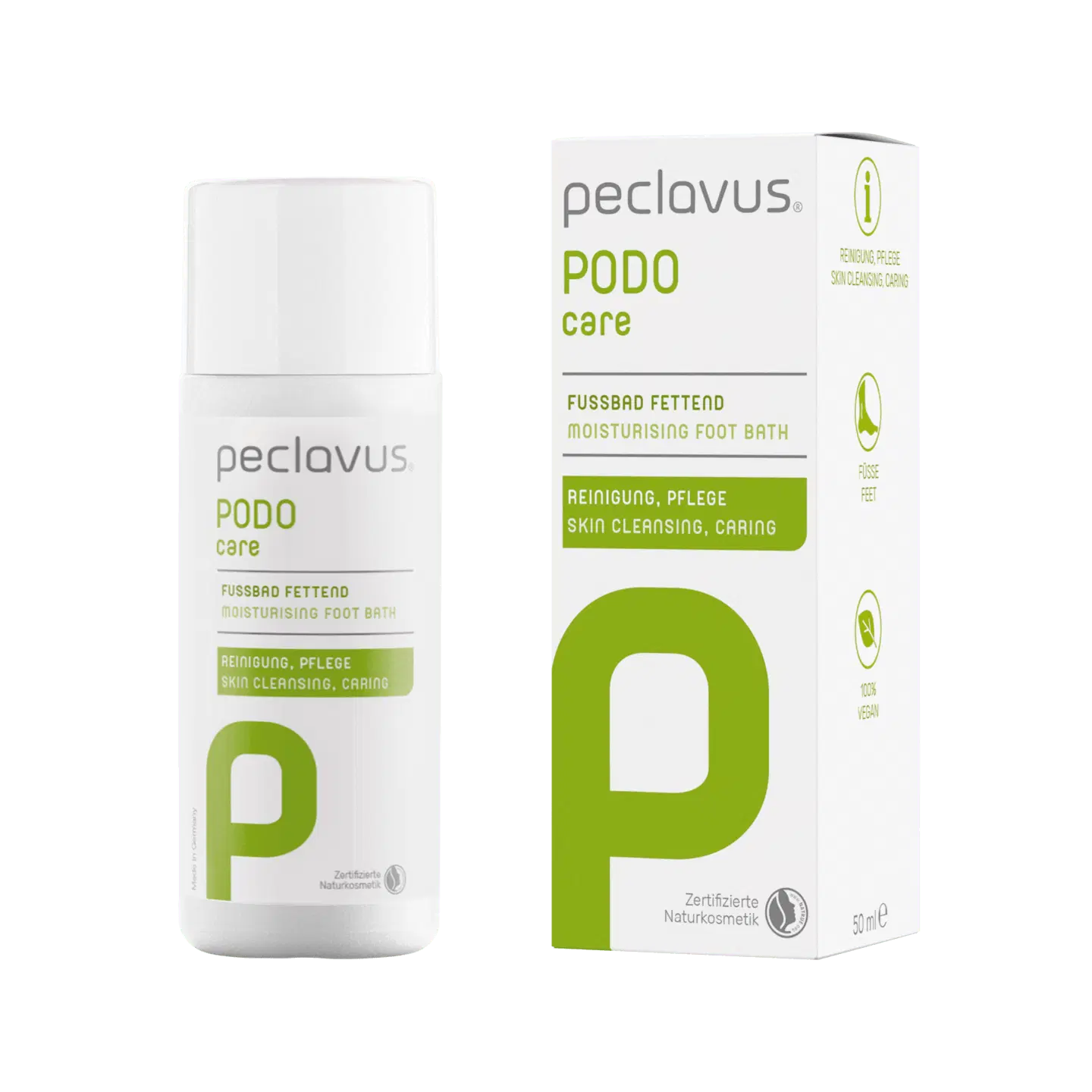 peclavus® PODOcare Fettande fotbad 50 ml - 3