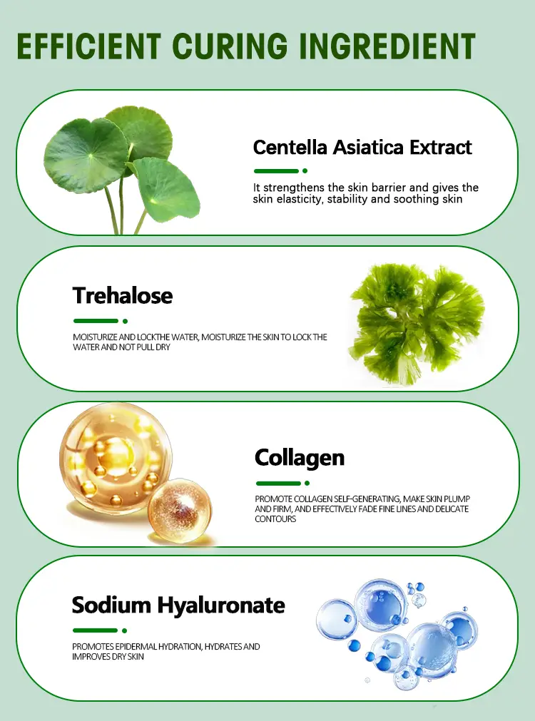 Bio-Collagen Ansiktsmaske – med kollagen og polypeptider - 4
