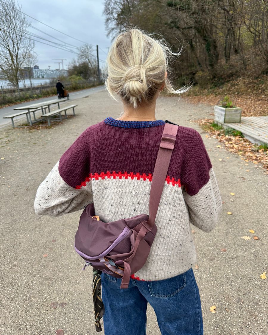 PetiteKnit Cross Sweater (20 m st 4) - 3