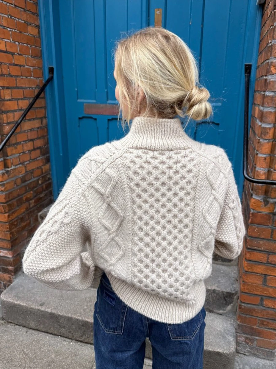 PetiteKnit Dagmar Sweater (18 m struktur st 4,5) - 2
