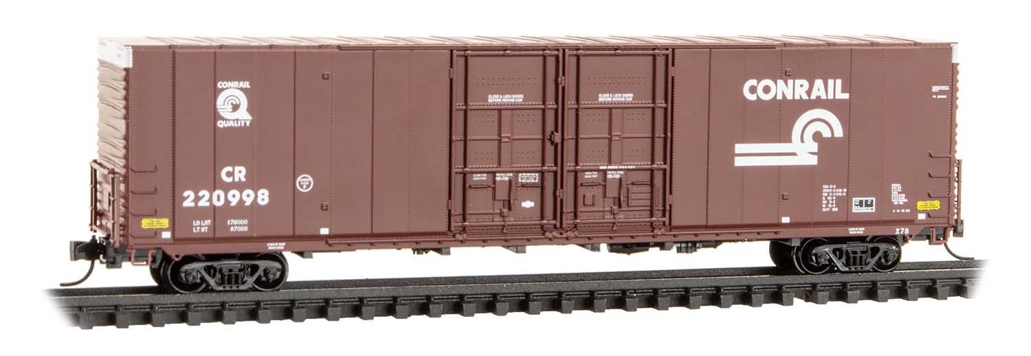 Conrail 60' dbl plug door box car #220998