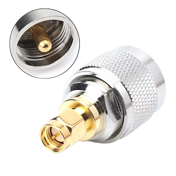 Kontaktadapter SMA (male) till PL259 (male)