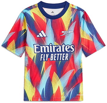 2025/2026 ARSENAL ADIDAS PRE-MATCH SHIRT - JUNIOR
