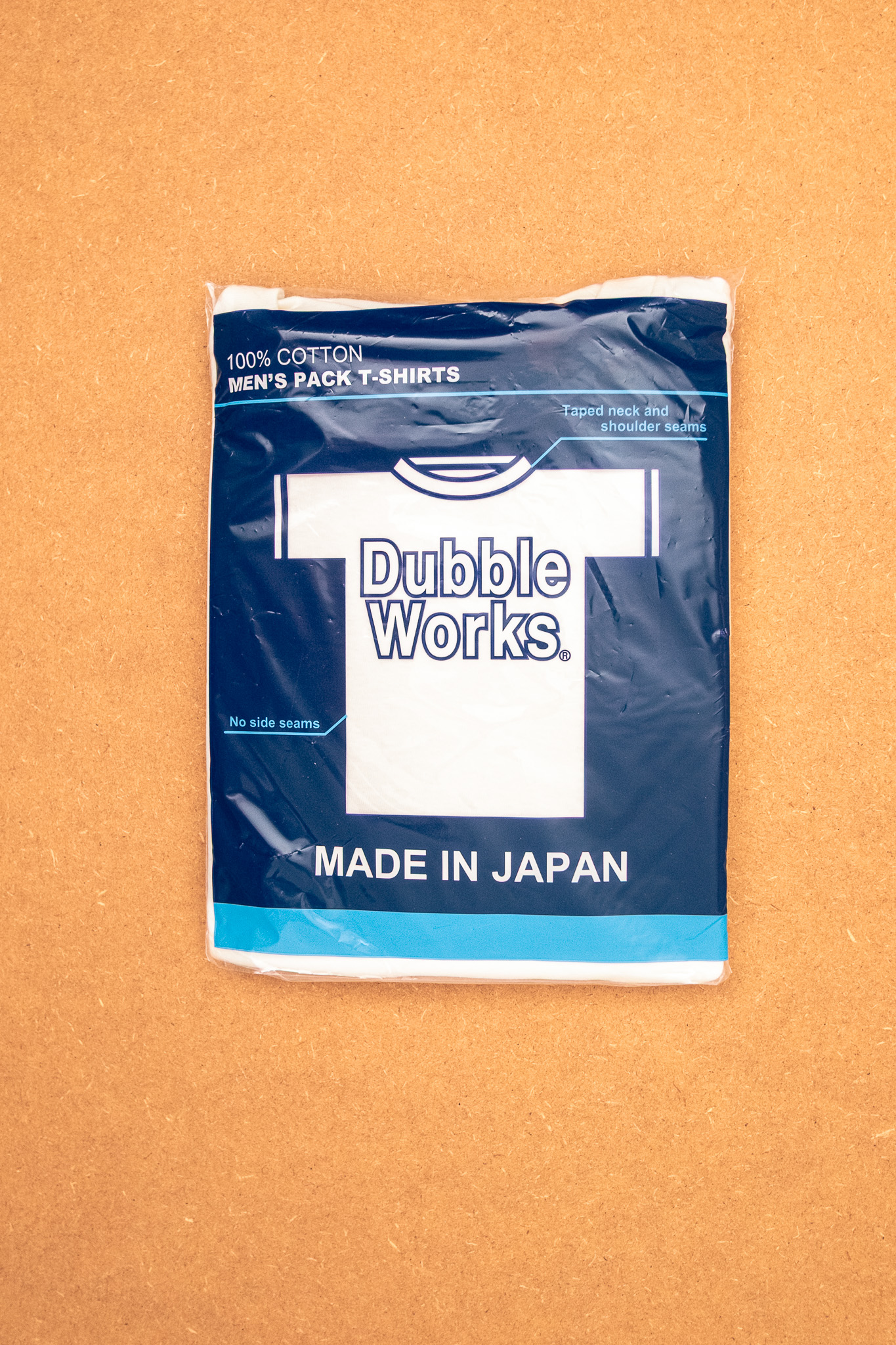 Dubbleworks - 5.4oz Recycled Cotton 2-Pack Tees Off White