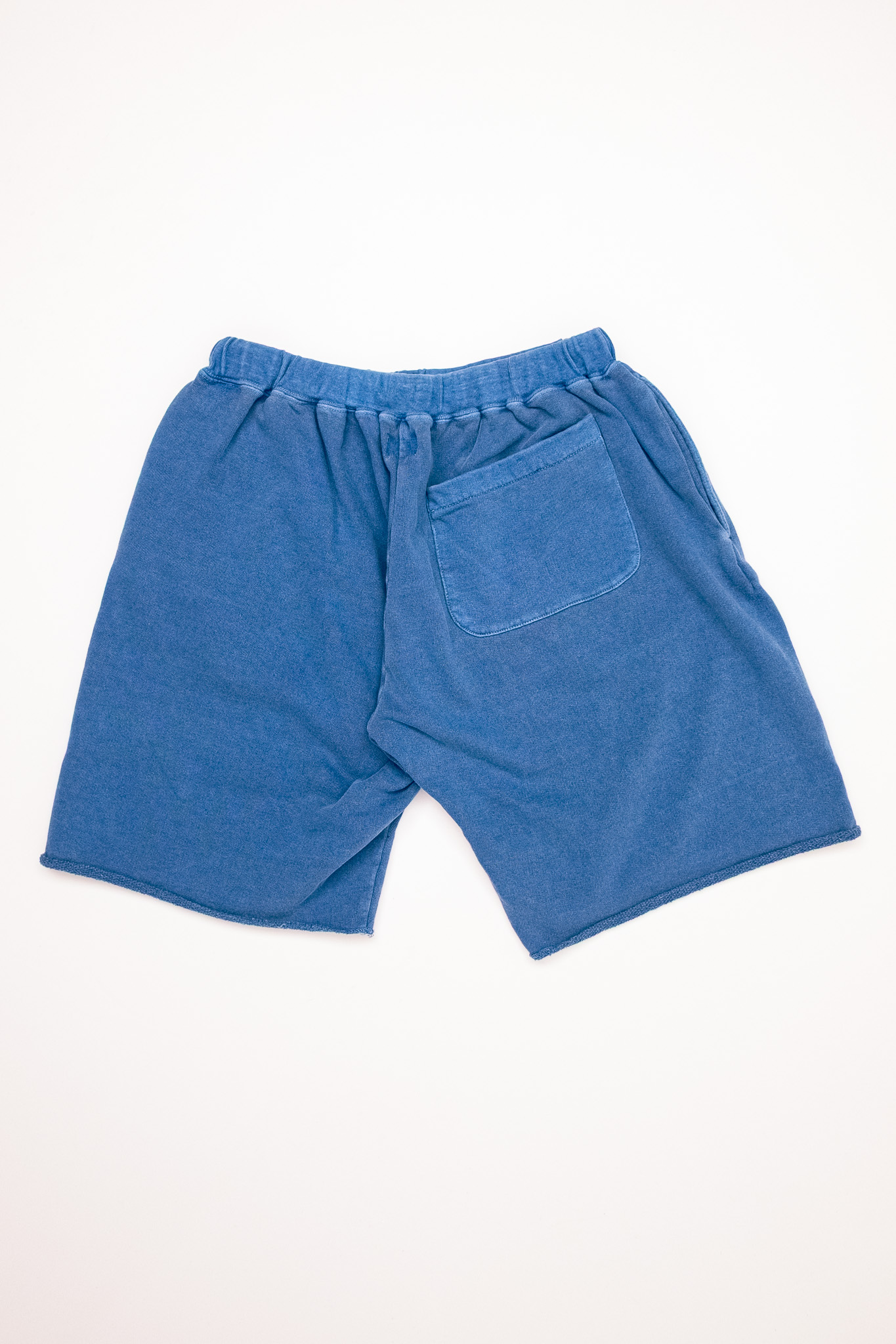 Dubbleworks - Sweat Short Pants Pigment Dye Light Indigo - 6