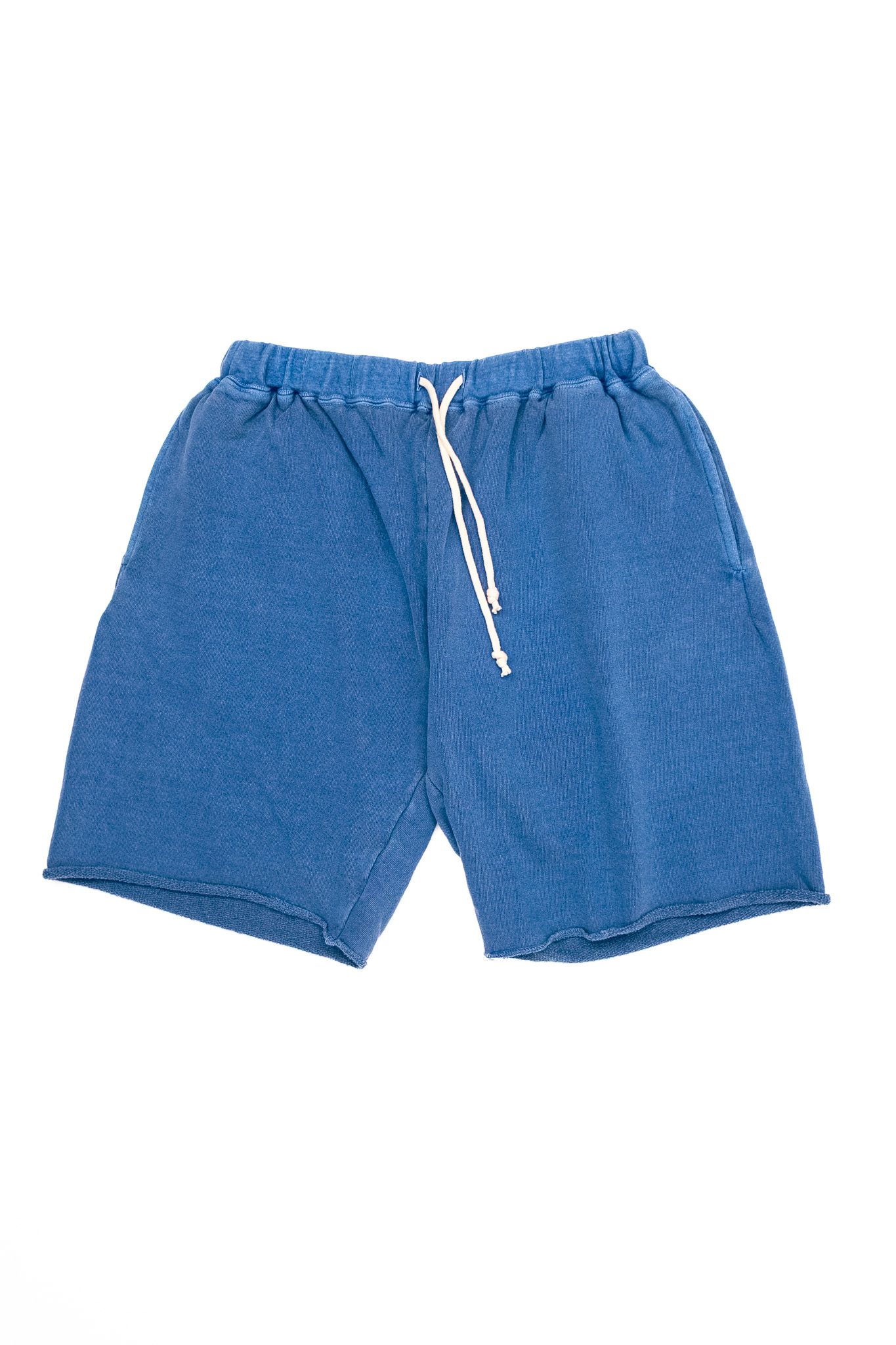 Dubbleworks - Sweat Short Pants Pigment Dye Light Indigo