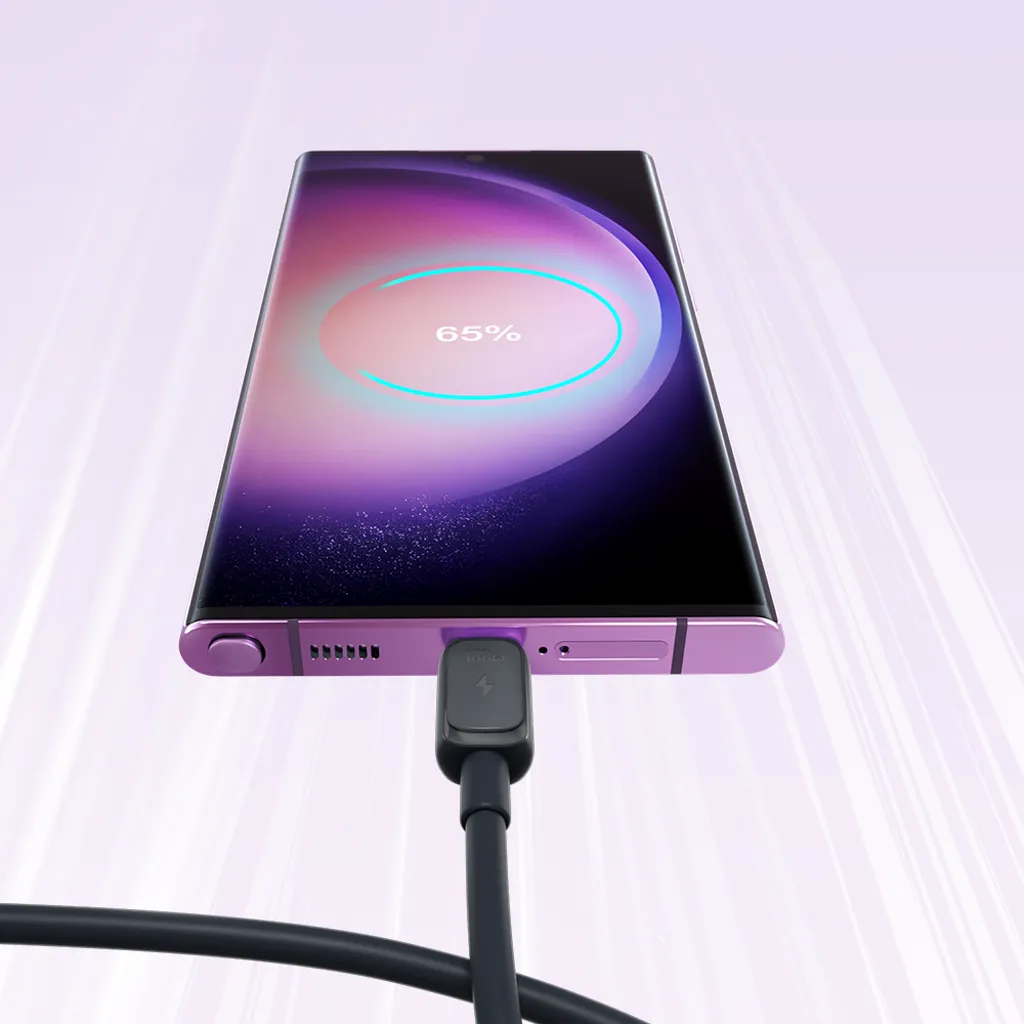 SiGN USB-C till USB-C Kabel 100W, 3m - Svart - 2