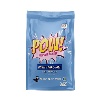 POW! Dog Adult White Fish & rice