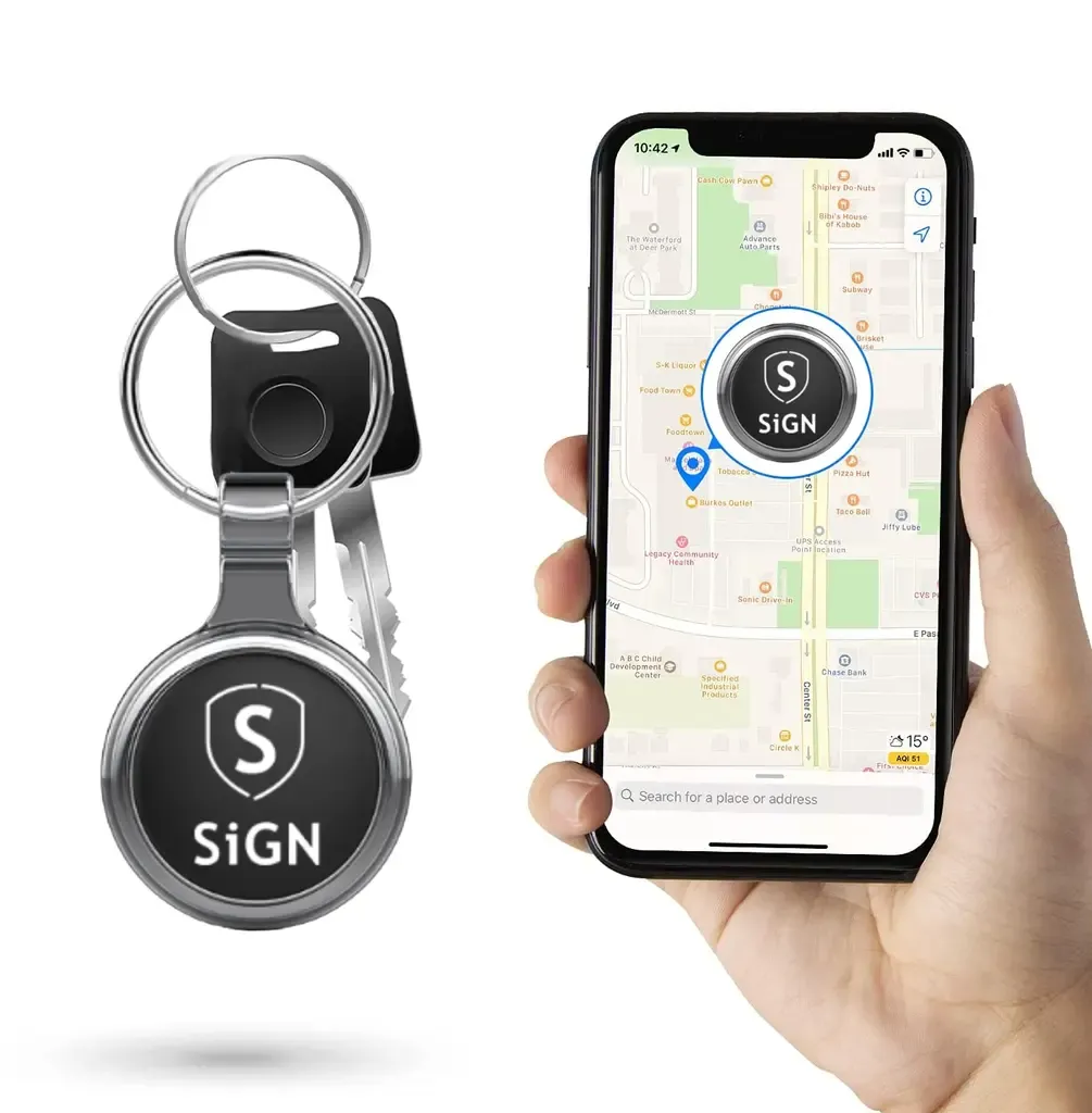 SiGN Smart Bluetooth Finder - Svart - 3-pack - 2