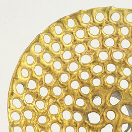 Pierre Forssell (1960s) Modern Brass Vase 16/10 cm