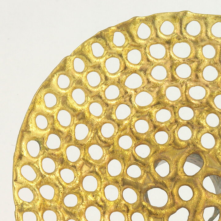 Pierre Forssell (1960s) Modern Brass Vase 16/10 cm