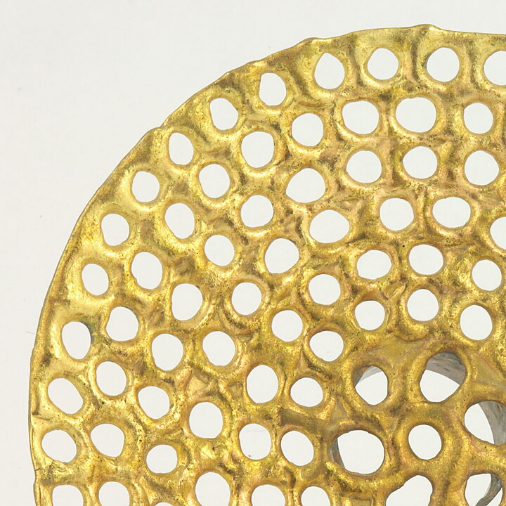 Pierre Forssell (1960s) Modern Brass Vase 16/10 cm