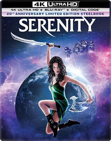 Serenity - 20th Anniversary Limited Edition Steelbook (BLU-RAY 4K ULTRA HD + BLU-RAY)