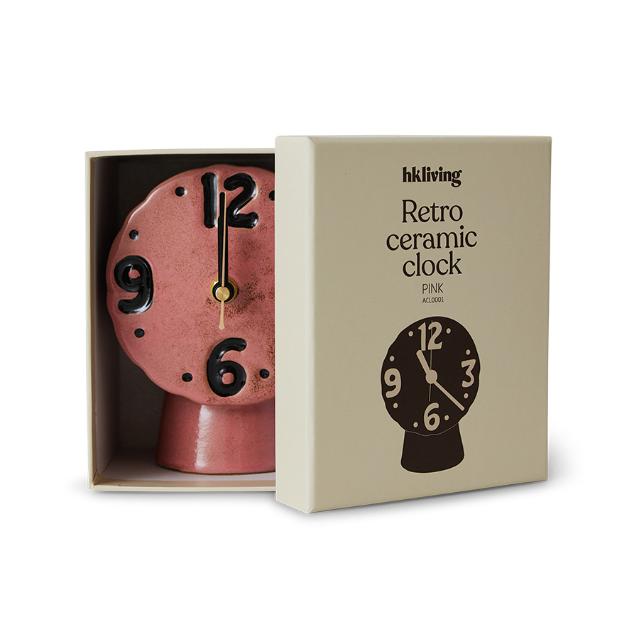 Retro ceramic clock - 3