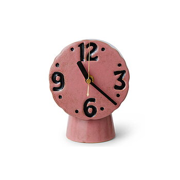 Retro ceramic clock