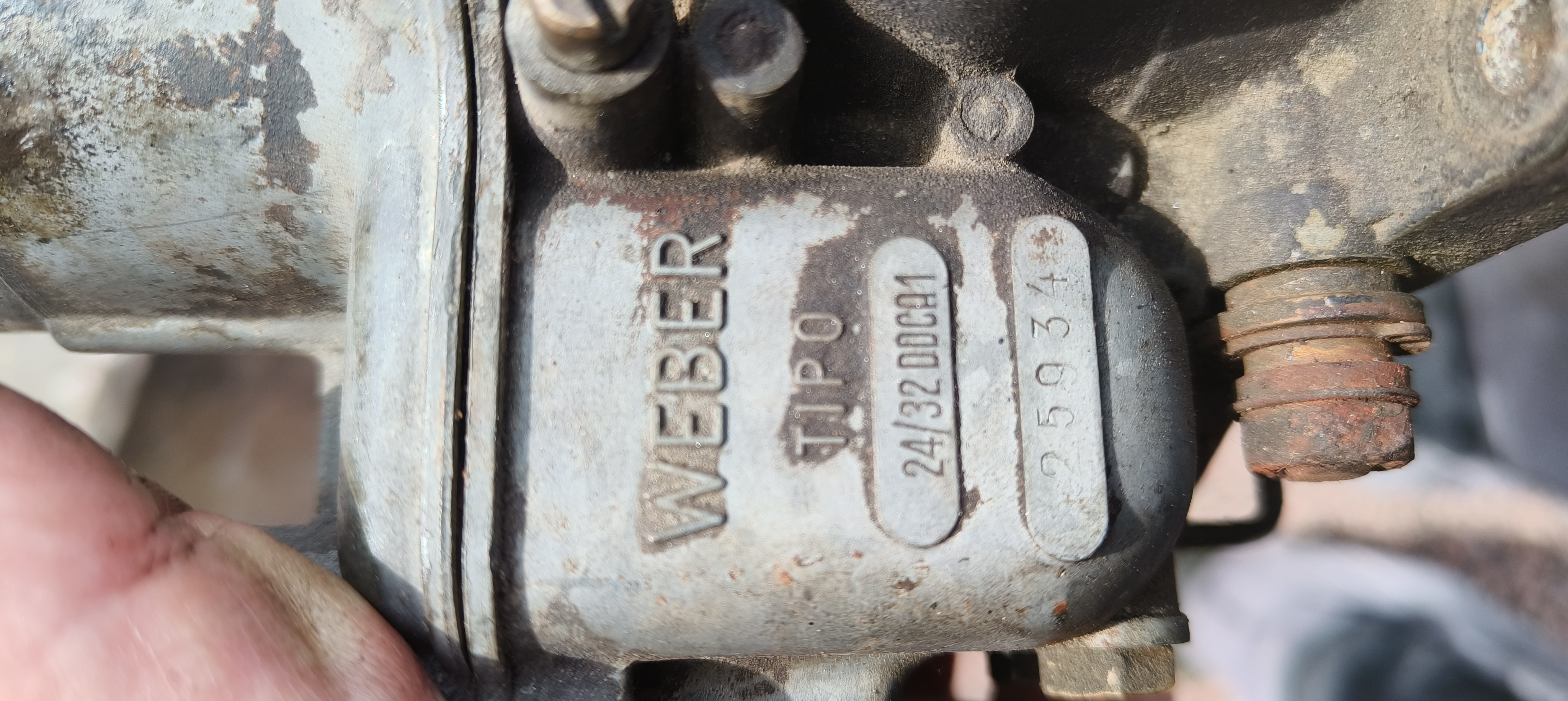 Weber TIPO 24/32 DDCA1  beg - 2