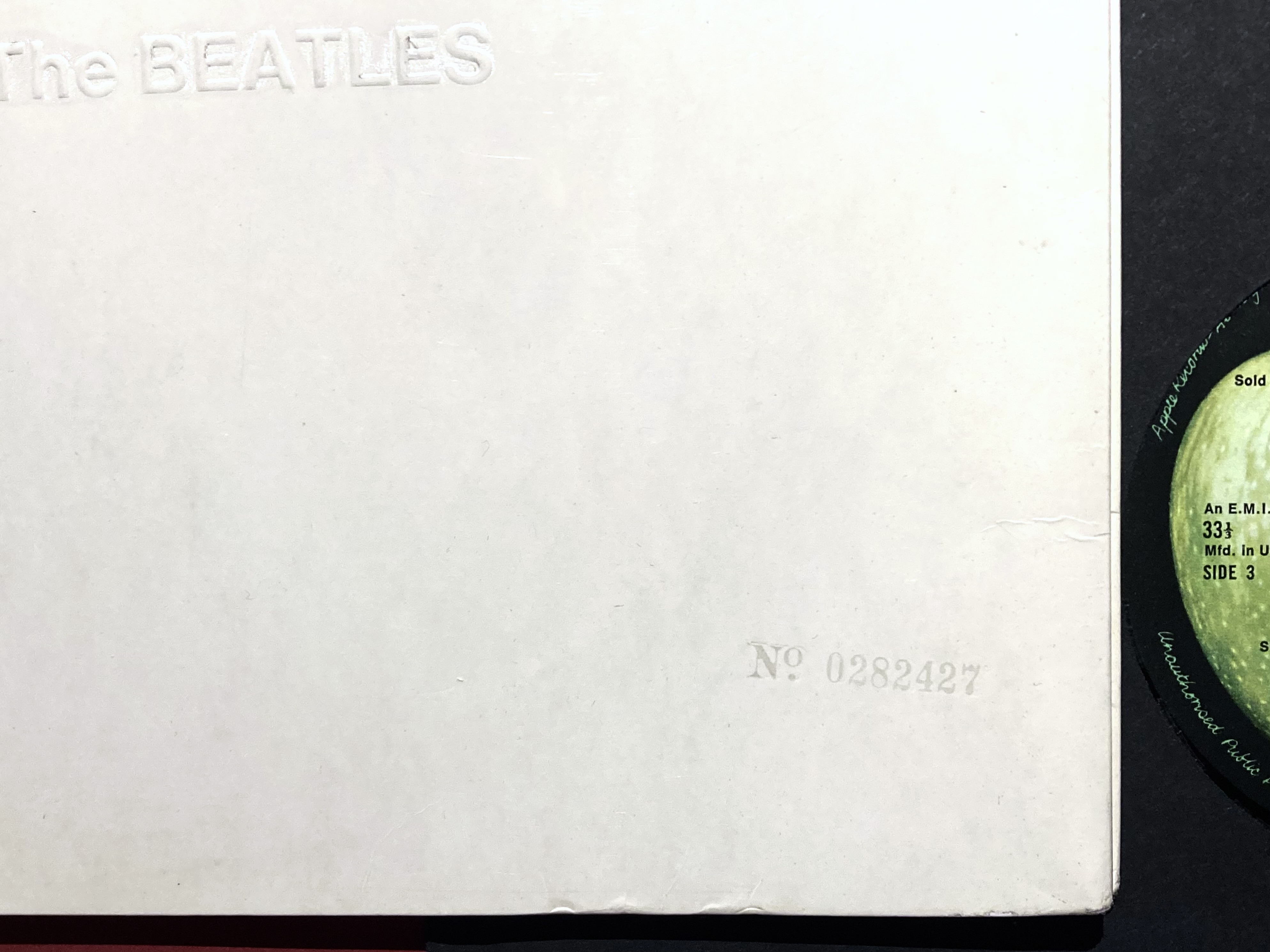 BEATLES - "White album" UK MONO 2LP 1968 - 3