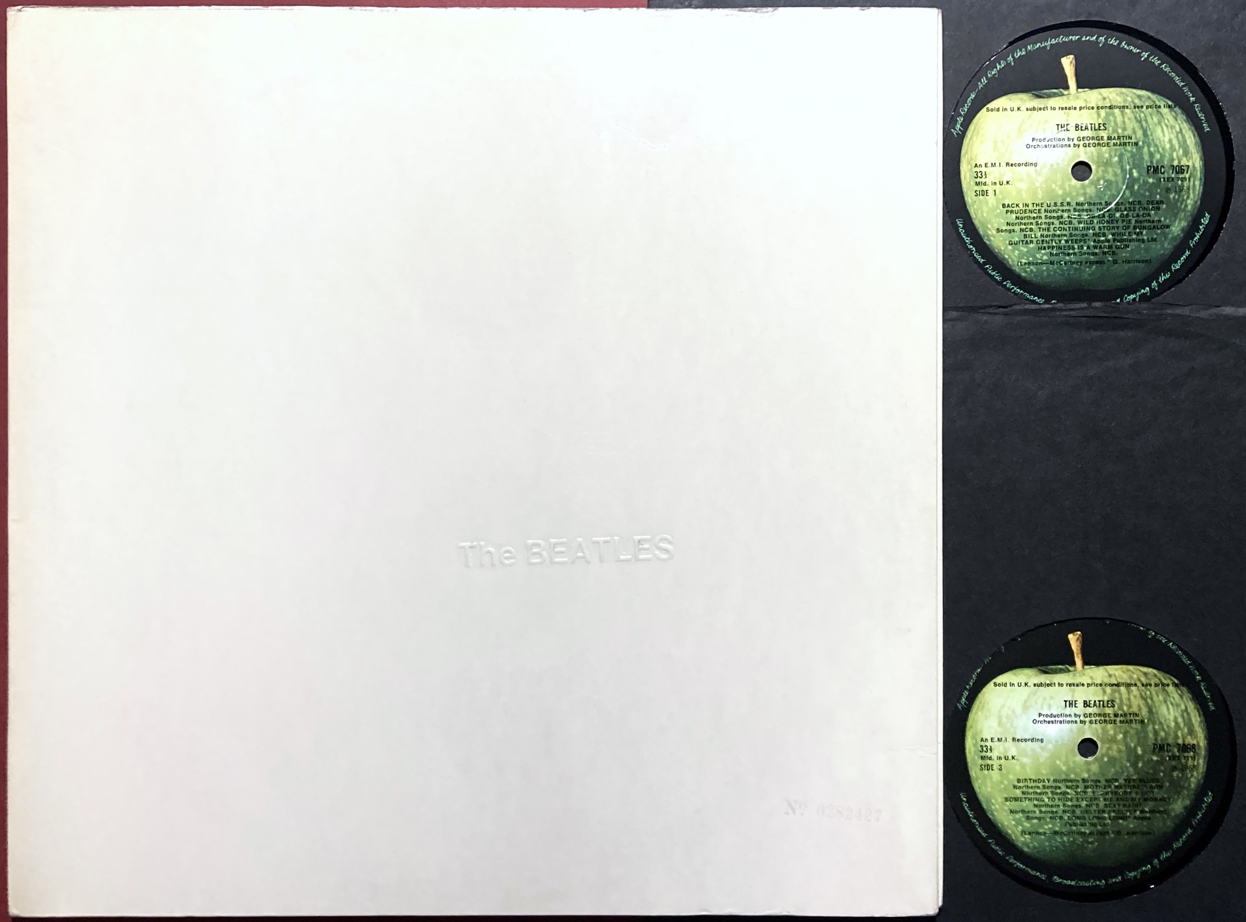 BEATLES - "White album" UK MONO 2LP 1968