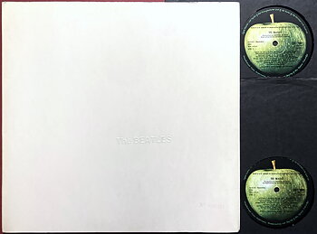 BEATLES - "Vita dubbeln" UK MONO 2LP 1968