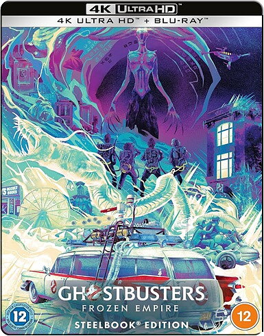 Ghostbusters: Frozen Empire - Limited Edition Steelbook (BLU-RAY 4K ULTRA HD + BLU-RAY)