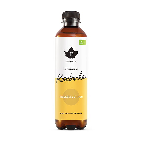 Kombucha, Ingefära & Citron 400 ml