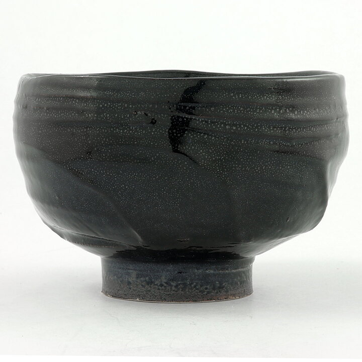 イサク・イサクソン  一点もの  黒色のボウル  茶碗  (13cm)  2000年代  #39