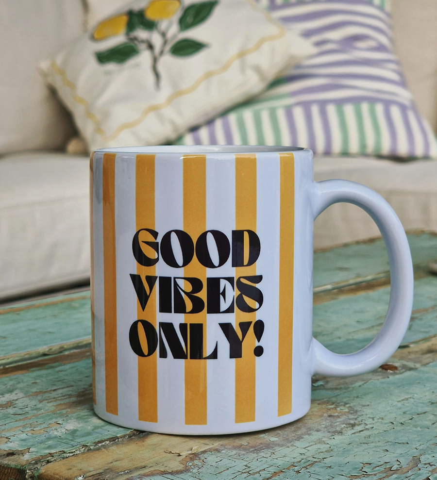 Mugg "Good vibes only"