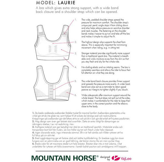 MOUNTAIN HORSE LAURIE SPORTS BRA  - 7