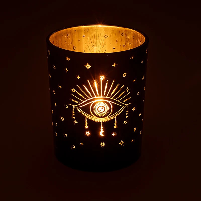 Ljuslykta metallic Eye of Providence - 2