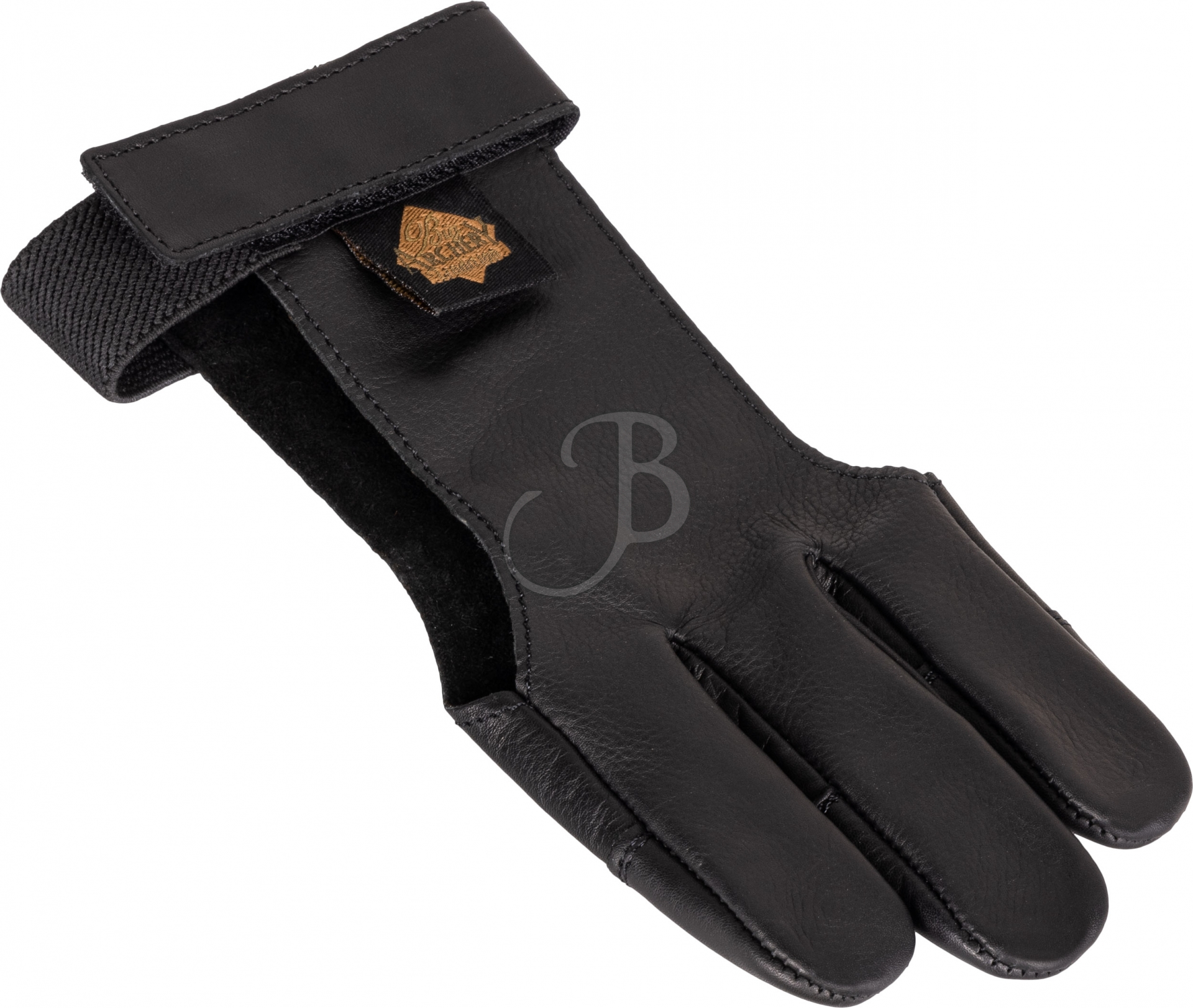 Skjuthandske Damaskus "Big Tradition" Full Finger Glove Pro Svart