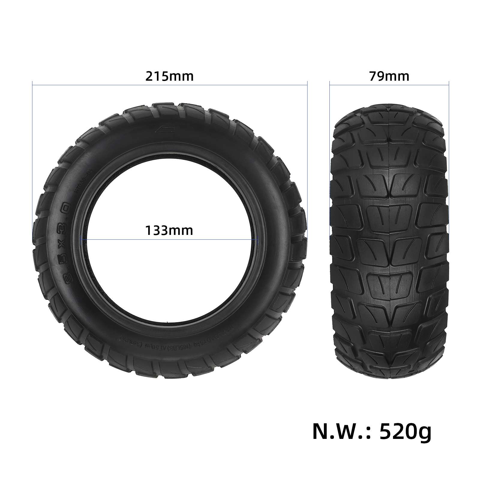 8.5×3.0-5.5 Däck Offroad  - 2
