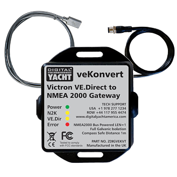 veKonvert Gateway mellan Victron VE och NMEA2000
