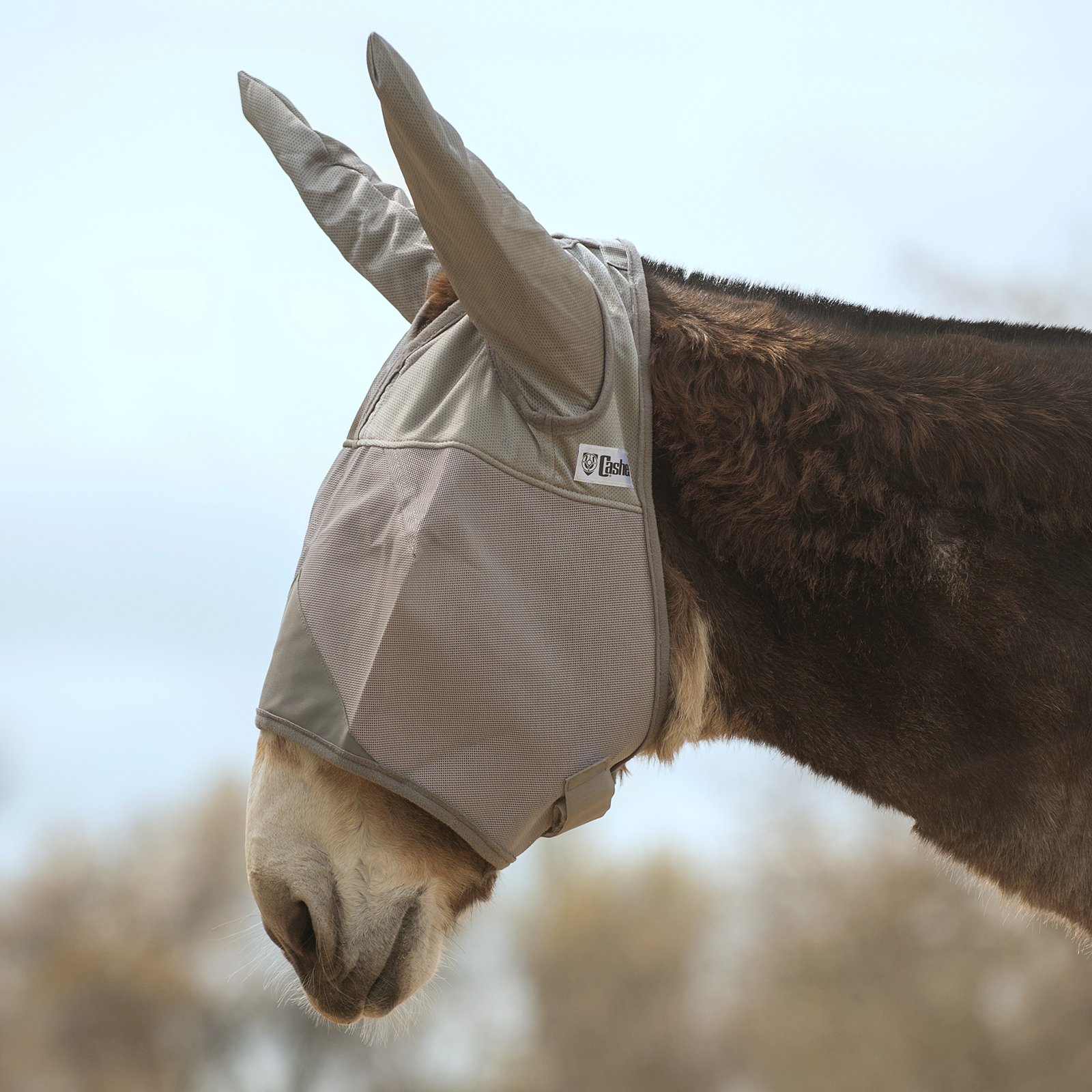 Cashel© Crusaders™ Fly Mask with ears, mules and donkeys - 3