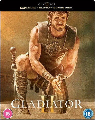 Gladiator II - Limited Edition Steelbook (BLU-RAY 4K ULTRA HD + BLU-RAY)