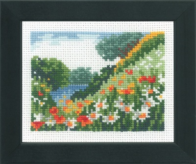 Svart ram 8x10cm