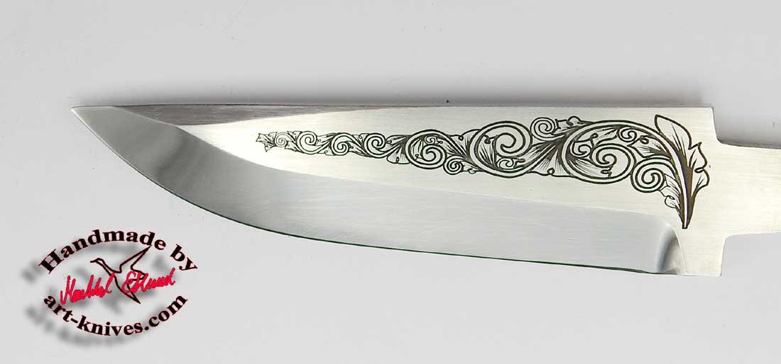 Knife blade 78 Engraved - 2