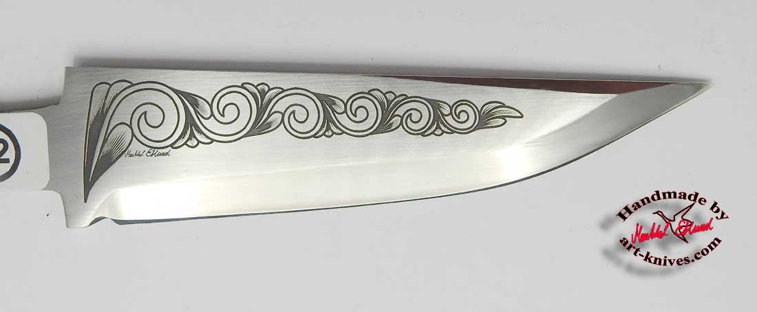 Knife blade 81 Engraved
