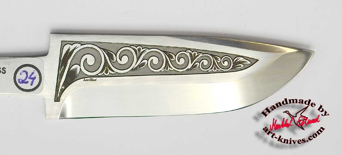 Knife blade 49 Engraved