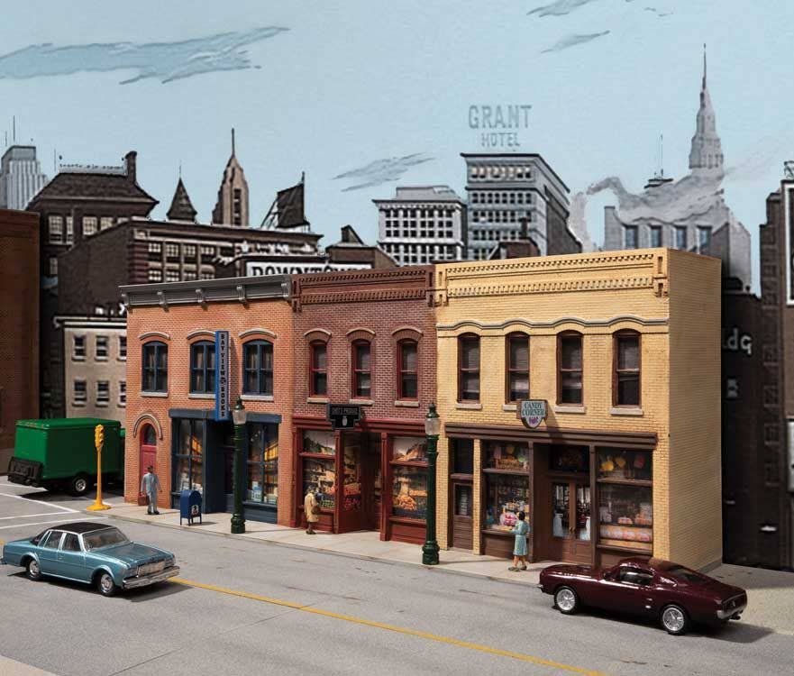 Merchant Row Background Building