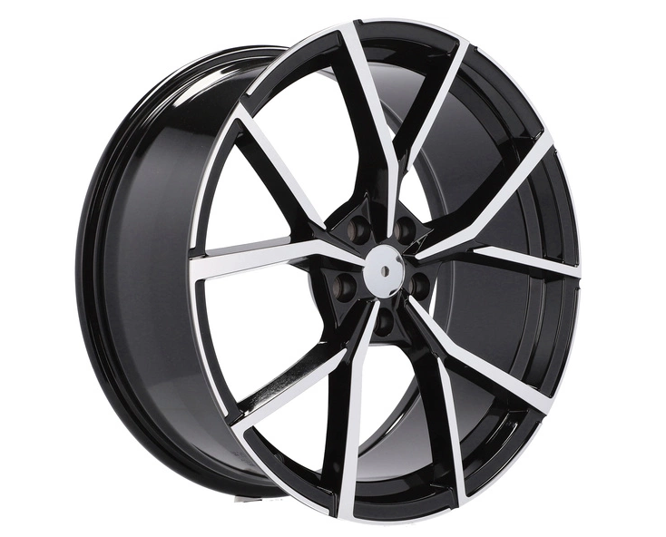 19" Raceline B58 Black/pol 5x112