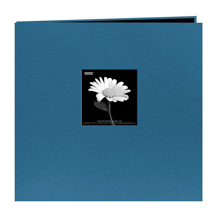Pioneer 12x12  Album  Book Cloth Cover Post Bound - Sky Blue