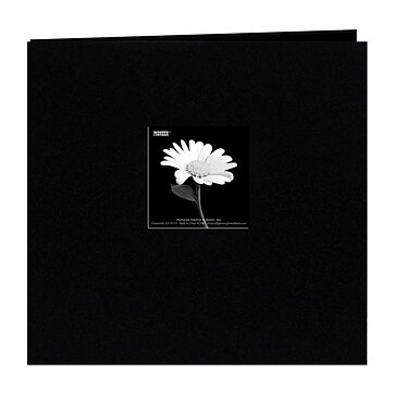 Pioneer 12x12  Album  Book Cloth Cover Post Bound - Black