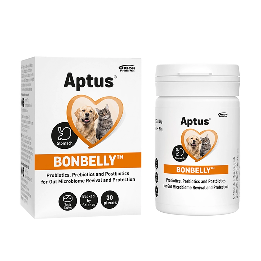 Aptus bonbelly - tuggtablett för maghälsan hos hund och katt
