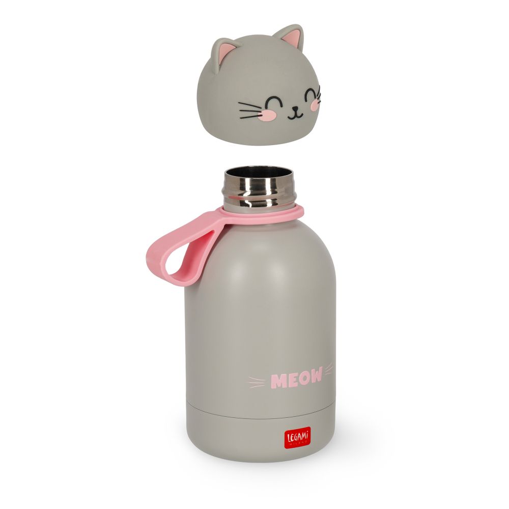 Hot&Cold,  Kids Termoflaske/Vakuumflaske, Kitty (310 ml) - 3